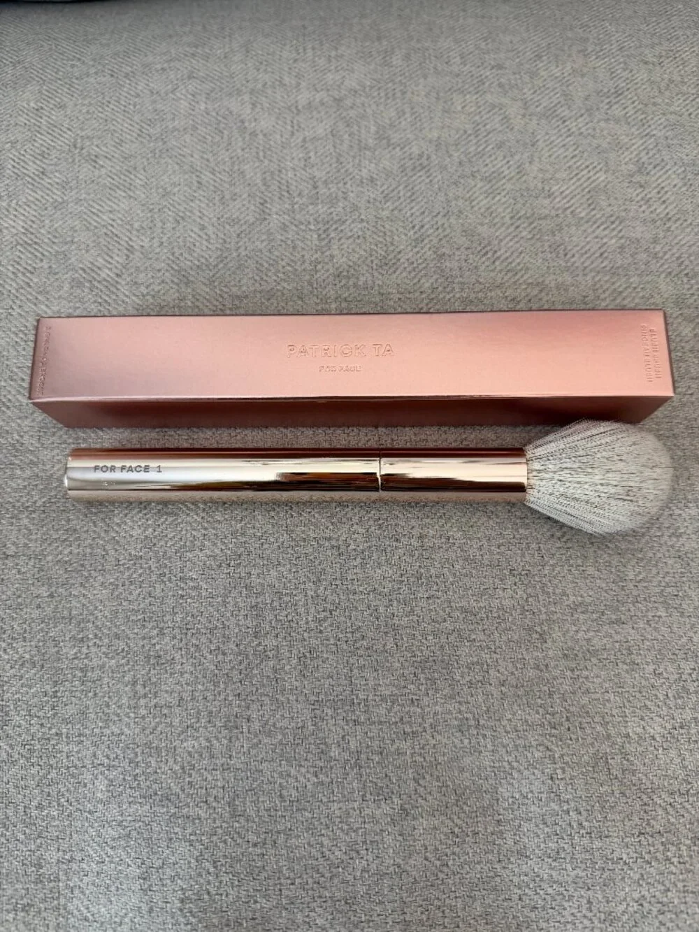 Patrick Ta For Face 1 Blush Brush - Single Sided RARE